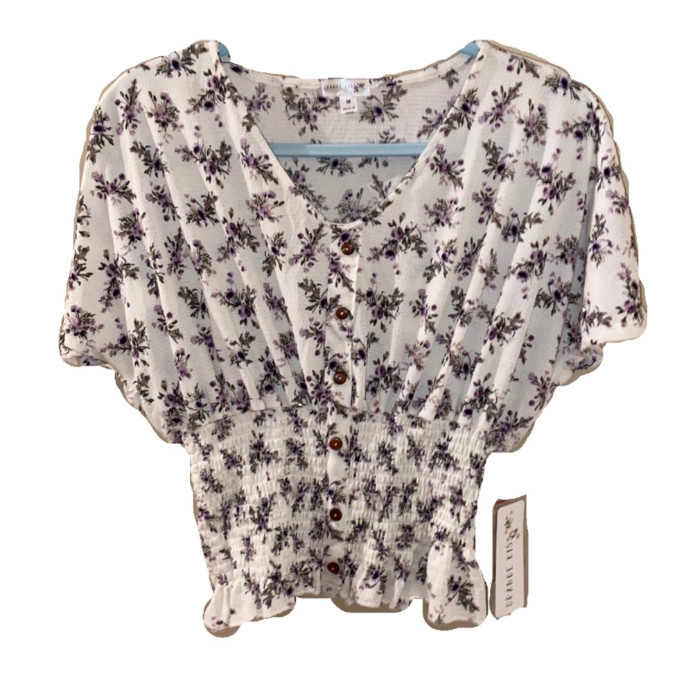 NWT Floral Top